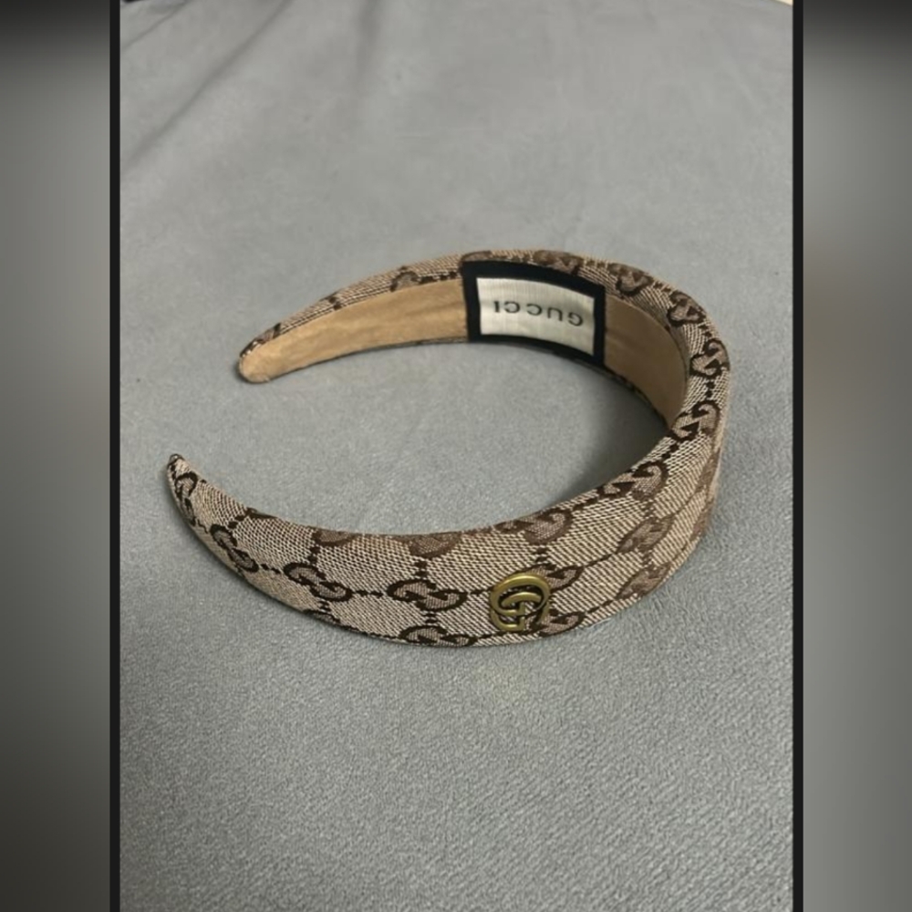 Tan Gucci headband